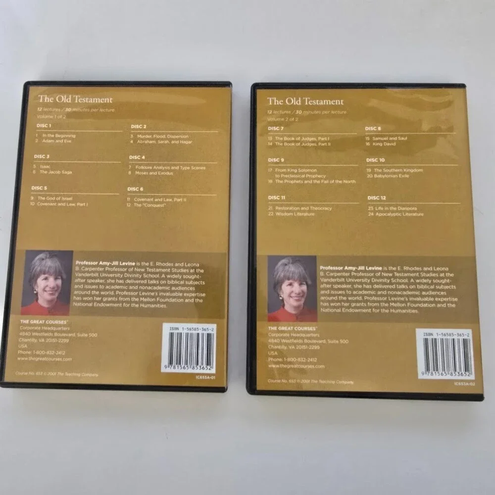 The Great Courses: The Old Testament - 12 Audio CD Set